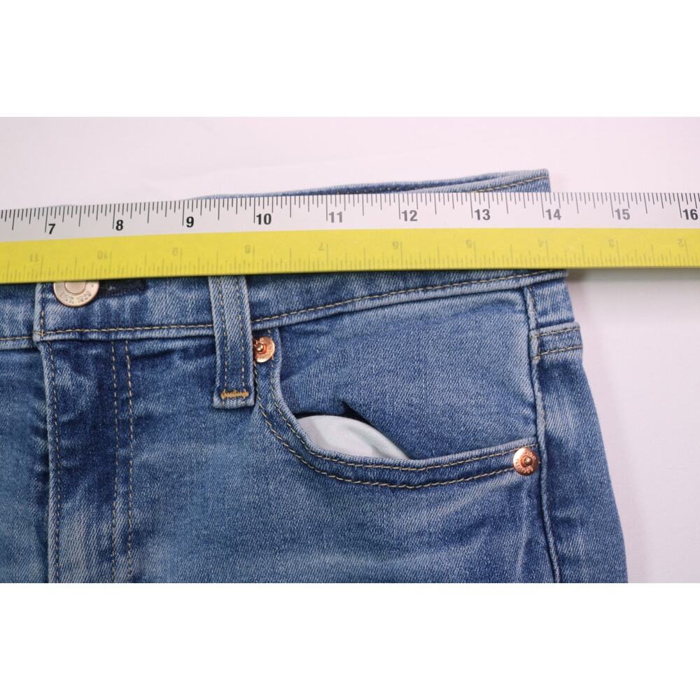 Gap Classic Straight Mid-Rise Women's Jeans - Size 28/4R - Color Blue - Picture 9 of 16